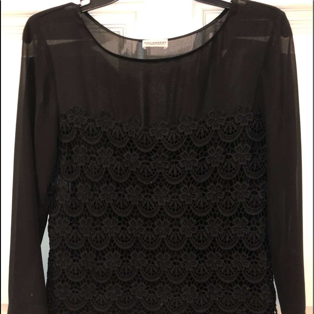 Black Long Sleeve Top